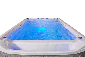 2 posti per massaggi piccola piscina all'aperto Freestanding acrilico spedizione assemblata Home Swim Spa