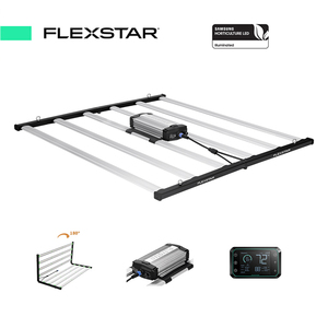 ไฟ LED 645W แบบหรี่แสงได้เต็มสเปกตรัมพร้อมโซ่เดซี่และฟังก์ชันการควบคุม - Product Image 1