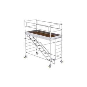 Andamio móvil MUNK Günzburger Steigtechnik 167120, montaje sin herramientas, altura de trabajo (máx.): 4,4 m (940910211801) - Product Image 1
