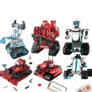 Brain Game Technische intelligente Roboter Fernbedienung Ziegel Programmierung Geschenks ets Spielzeug Bau Kinder Bausteine Sets