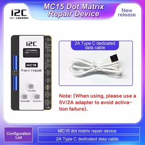 <strong>I2c</strong> MC15 No Soldering Dot Matrix Flex Cable <strong>Programmer</strong> for IPhone X/11/12/13/14 Pro Max Face ID Dot Projector Data Read Write - Product Image 4