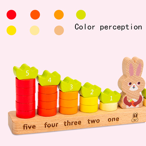 Unisex Educational Number Toy Rabbit Balance Math Game Balancing Match Game for Kids 2-4 Years <strong>Counting</strong> Skills Training - Product Image 5
