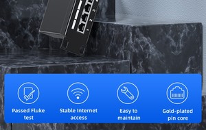 Dtech高品質ネットワークCAT6シールドパッチパネルコンピュータルーム配線監視センターに適しています - Product Image 2