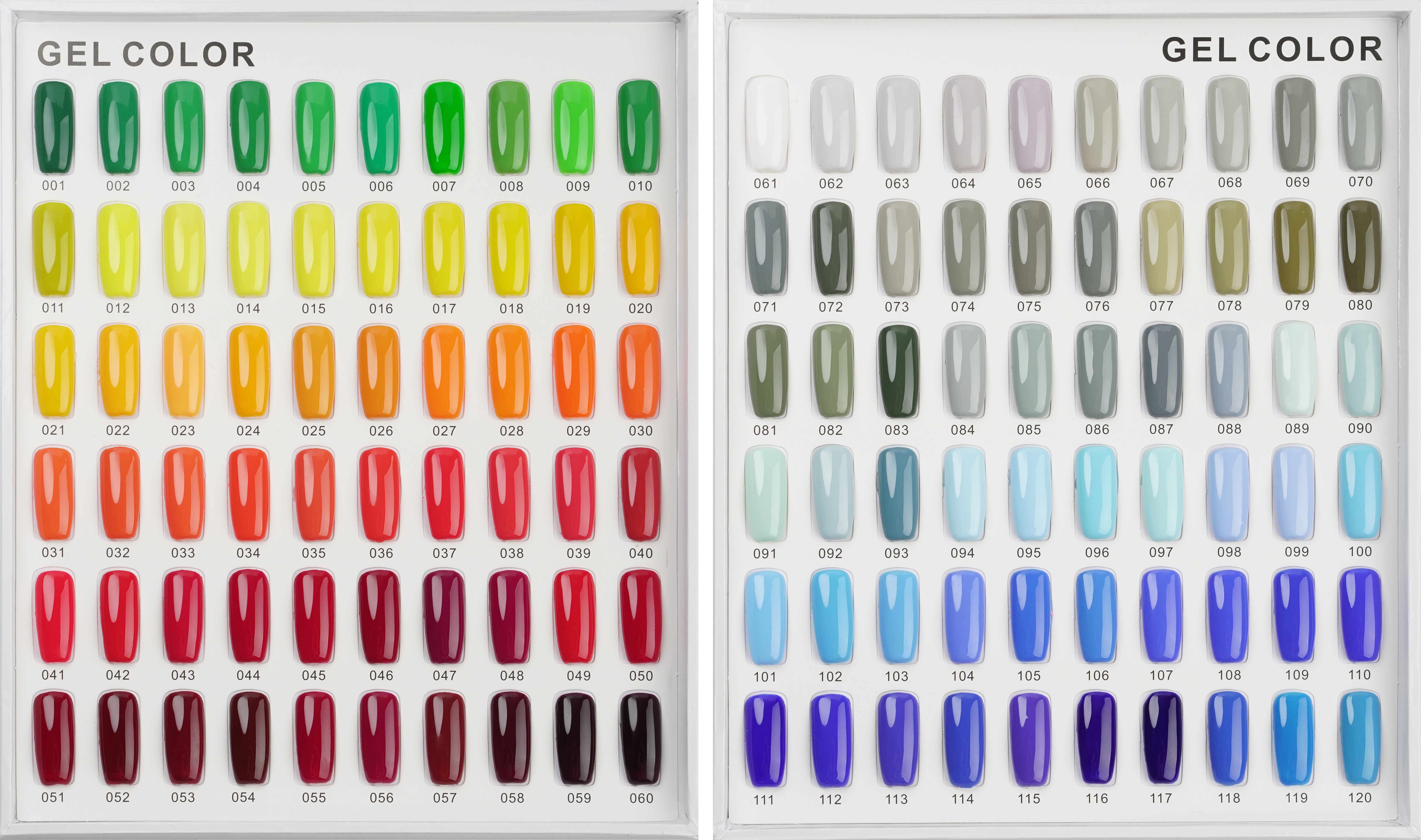 120 couleurs