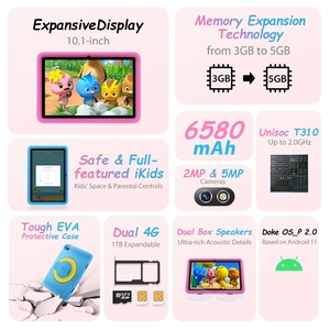 新到货Blackview标签7儿童平板电脑10.1英寸3gb + 32GB全球版双sim卡儿童平板电脑安卓儿童平板电脑 - Product Image 3