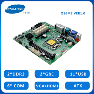Placa base Q86M3 PC LGA1150 Socket 4th Gen Celeron/Pentium/Core I3/i5/i7 procesador DDR3 placa base Micro Atx - Product Image 2