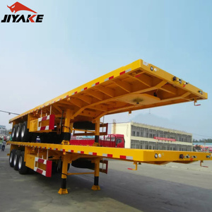 4 ejes, 12m, 40 toneladas, capacidad de carga, servicio pesado, plataforma plana, transporte de contenedores, semirremolque - Product Image 4