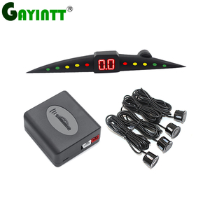 GAYINTT-Sensor de estacionamiento automático para coche, dispositivo con 4 sensores, sistema de detección de Radar de respaldo inverso con pantalla LED - Product Image 1