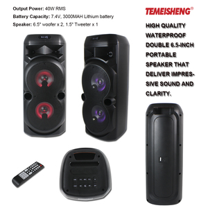 Altavoz de DJ inalámbrico activo profesional de 12 pulgadas con iluminación LED RGB de alto rendimiento para conciertos al aire libre, fiestas, ordenadores, escenarios - Product Image 4