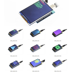 DIYmalls 3.5英寸薄膜晶体管液晶显示屏模块5V/3.3V ILI9486 480x320，带用于Arduino 2560的卡槽，无触摸