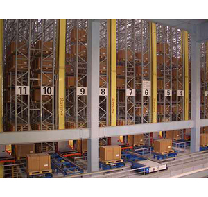 Regal ASRS Warehouse Robot Shuttle Tray System Bastidores de almacenamiento de acero de 5 capas ajustables con acabado de recubrimiento en polvo para garajes - Product Image 1