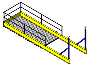 High Rise Work <strong>Platforms</strong> for Efficient <strong>Loading</strong> <strong>and</strong> <strong>Unloading</strong> for Construction Sites