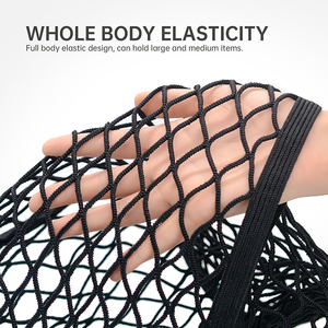 مرنة قابلة للتعديل مع خطاف قابلة للتمدد ملحقات السيارة الخارجية شبكة تخزين لصندوق السيارة للسيارات بحالة جديدة - Product Image 2