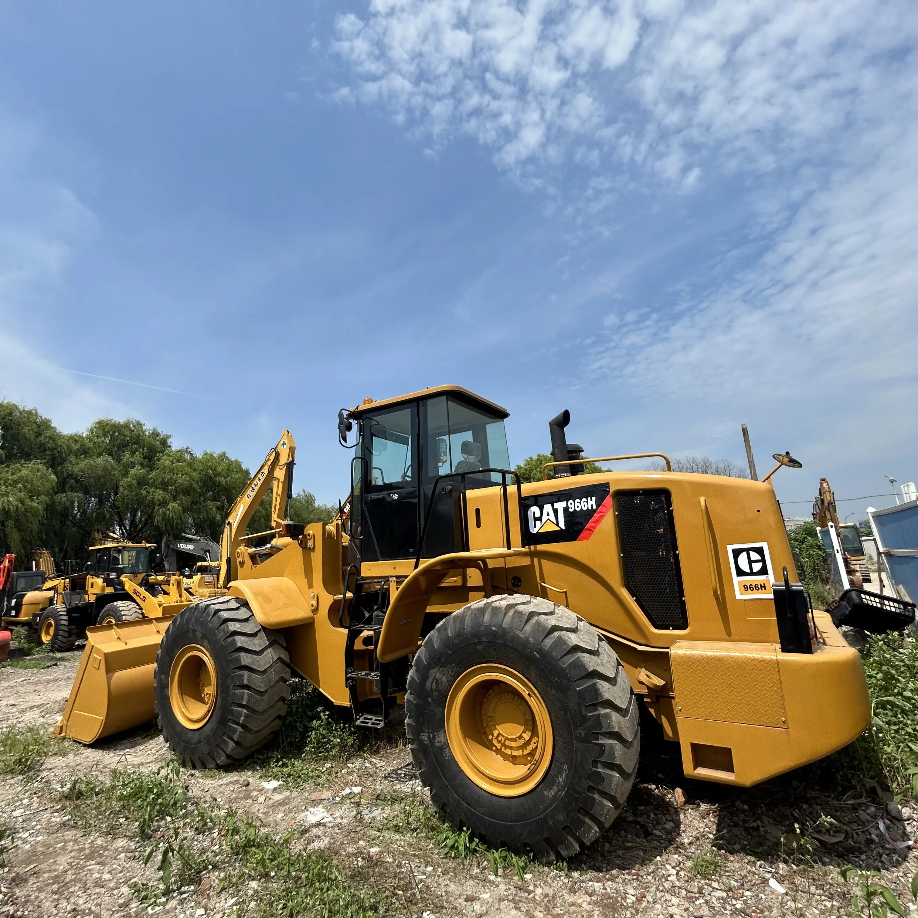 Cargadoras de ruedas de segunda mano originales Caterpillar CAT966H de alta calidad y bajo precio en gran oferta