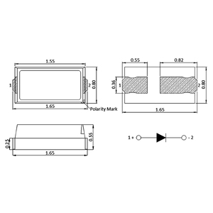 Küçük güç SMD LED şerit 1608 yüksek parlaklık LED şerit ile Epistar çip rekabetçi fiyat Amber renk - Product Image 3