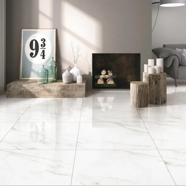 Floor tiles ceramic 600x600 polished porcelain calacatta marble tiles