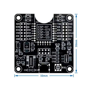 ESP8266 ESP-WROOM-32 ESP32-WROVER geliştirme kurulu Test programcı soket indirici için ESP-01 ESP-12F ESP-07S ESP-12S ESP32