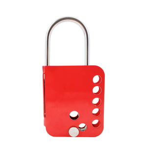 Loto butterfly <strong>Hasp</strong> Lockout Made From Stainless Steel Raw Material with Diameter 6mm Hole to Put up 7 Padlocks for Multiple <strong>Lock</strong> - Product Image 1