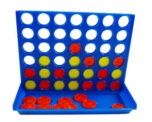 子供の楽しみと教育のためのプラスチックゲームコネクト4ゲームセット4列 - Product Image 1