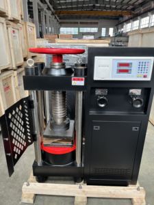 Macchina automatica della prova di pressione di resistenza alla compressione del blocco del mattone del cemento della costruzione di alta precisione - Product Image 5