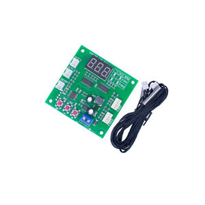 2-Kanal 4-Draht Lüfter Temperatur regler Drehzahl regler Anzeige PWM Treiber modul DC 12V 24V 48V für PC Lüfter/Alarm - Product Image 2