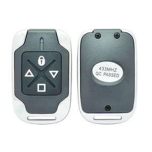 433,92 MHz Metall 4-Tasten-Funkkopiercode Fernbedienung Universal fernbedienung Kompatibel mit festem Code - Product Image 1