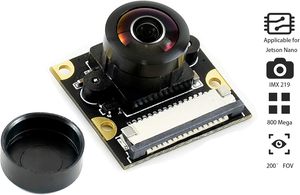 IMX219-200 <strong>Camera</strong>, 200&deg; FOV Compatible with Jetson Nano and <strong>Raspberry</strong> <strong>Pi</strong> 5 Megapixels <strong>Camera</strong> Module 3280x2464 <strong>Resolution</strong> - Product Image 2