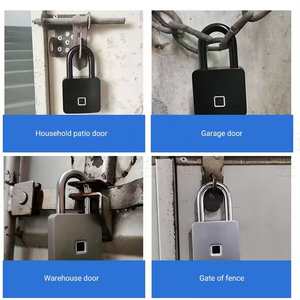 Kadonio elektronik parmak izi büyük akıllı asma kilit IP67 su geçirmez taşınabilir veranda garaj kapı kilitleri ile anahtar - Product Image 6