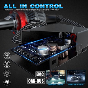 ホットセール130W12000LM V28 H11LEDヘッドライト無料サンプル自動照明システムH11LEDヘッドライトH11BiLEDプロジェクターフォグライト