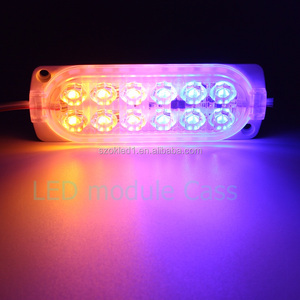 Çift renk yanıp sönen led modülü smd 2835, 10533 IP65 led araba ışıkları tabela 2.4w l 12v led modülü 24v ,LST led modülü - Product Image 6