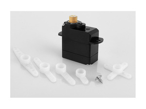 Micro servomotore di simulazione del servomotore dell'ingranaggio del metallo 2G adatto ad aeromobile di modello/Hardware/giocattoli intelligenti - Product Image 5