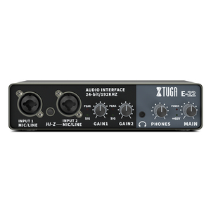Xtuga Studio Live interfaz de Audio tarjeta de sonido ajustable de entrada de Audio mezclador para la grabación del micrófono