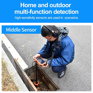 Multi Sensors <strong>Pipeline</strong> Water Leakage <strong>Detection</strong> Plumbing Tools Underground Water <strong>Leak</strong> Detector - Product Image 6