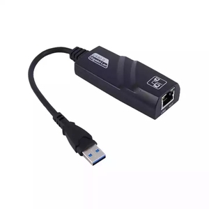 USB3.0千兆以太网适配器Realtek外部有线网络局域网10/100/1000 Mbps适用于笔记本电脑RJ45 USB 3.0局域网适配器 - Product Image 1