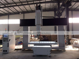 Controlador de enrutador CNC de 5 ejes para procesamiento de madera, con cabezal de tallado - Product Image 3