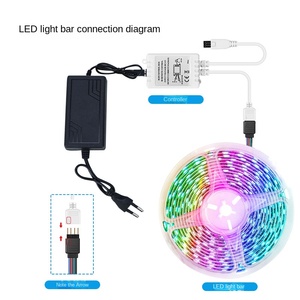 High Lumen 12v 5050 Luces <strong>Led</strong> Addressable 5m Flex <strong>LED</strong> Strips for Home Party Bar Kitchen DIY Decoration