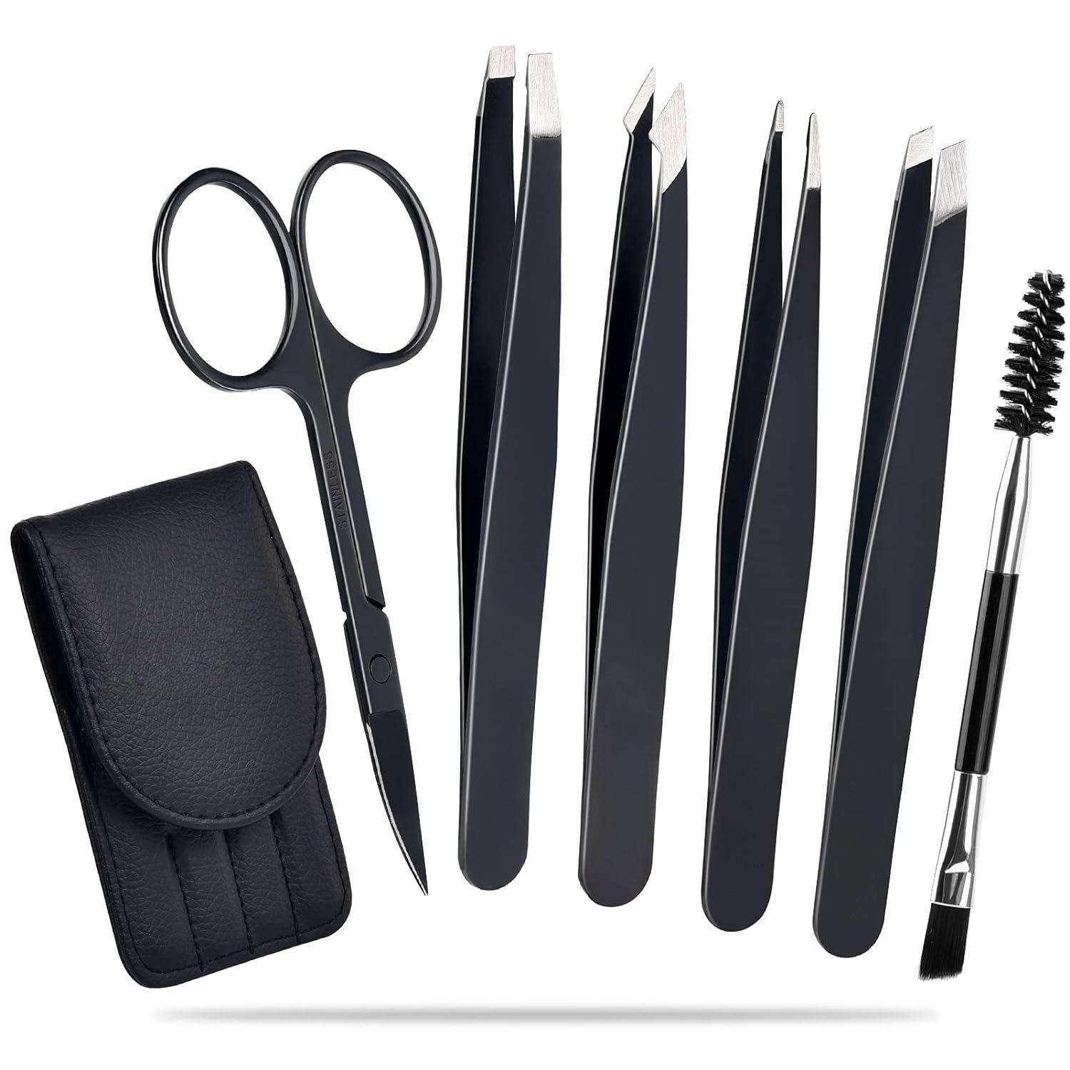 Ensemble sept pièces noir