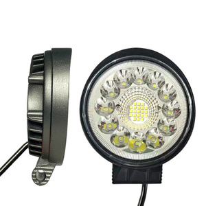 4インチLEDハイローワークライトカーLED大視野ラウンドライト33LED99Wワークライトオートバイ小型スポットライト - Product Image 3