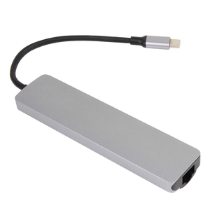 VCOM 7-in-1 USB-Erweiterungs dock für Computer USB C Hub mit HDMI 4K TF SD-Kartenleser USB 3.0 Daten RJ45 Ethernet PD 60W - Product Image 3