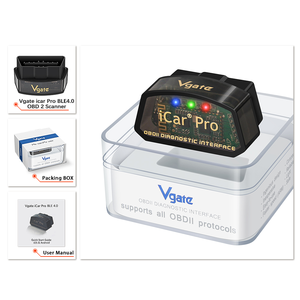 Vgate iCar Pro OBD2 ELM327 BT兼容4.0 iCar2，适用于安卓/IOS ODB2车载诊断工具elm 327 OBD 2扫描仪自动 - Product Image 3