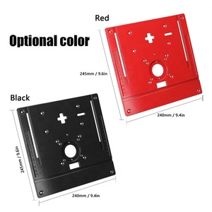 刳刨台插板2合1铝制木工刳刨板木工工作台刳刨板木工工具铣削工具 - Product Image 6