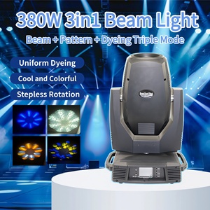 Ống kính quang học có độ chính xác cao 380W Đèn chùm 3in1 Xoay hai chiều có thể mở rộng cho ánh sáng sân khấu KTV - Product Image 2