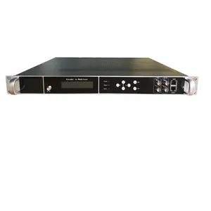 Digitale Kopfs telle mit 24 Anschlüssen H264 HD zu DVB-C DVB-T ISDBT ATSC RF-Modulator HD 16-Träger-Encoder-Modulator - Product Image 4