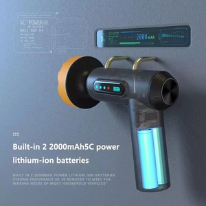 コードレスカーポリッシャー2000rpmワイヤレスカー研磨機電気研磨ワックスツール4000mAh自動研磨ワックス機