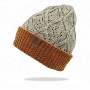Женская шерстяная шапка с логотипом - Product Image 1
