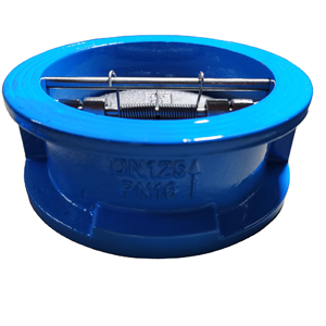 DN125ที่ถูกที่สุดรุ่นเวเฟอร์ประเภทคู่ประตูเช็ควาล์ว PN16 / Class125 - Product Image 1