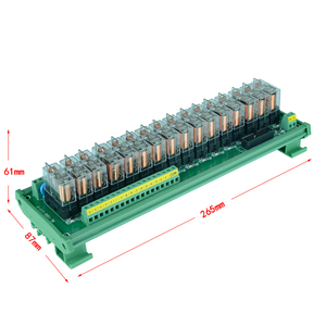 16 Channel <strong>Relay</strong> Board <strong>Relay</strong> Board Remote Control <strong>Relay</strong> <strong>Module</strong> AC DC 1NO1NC Input 24V PNP - Product Image 1