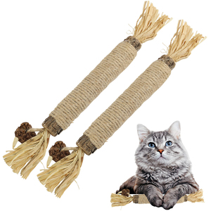 <strong>Catnip</strong> Silvervine Sticks - Designed to Clean Your Cats' Teeth, <strong>Catnip</strong> Chew Toy, <strong>Safe</strong> for All Ages