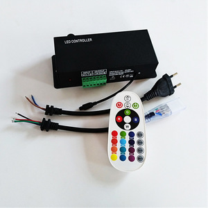2500W Hochleistungs-Infrarot-Fernbedienung AC110V 220V 24-Tasten-RGB-LED-Streifenlichtcontroller - Product Image 1