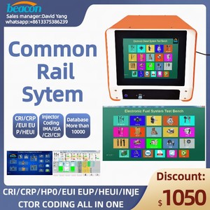 Auto Car Diesel Engine Diagnostic Tool Kit BEI-B CRS390 Common Rail CR Injector Pump EUI EUP HEUI Coding Tester System - Product Image 2